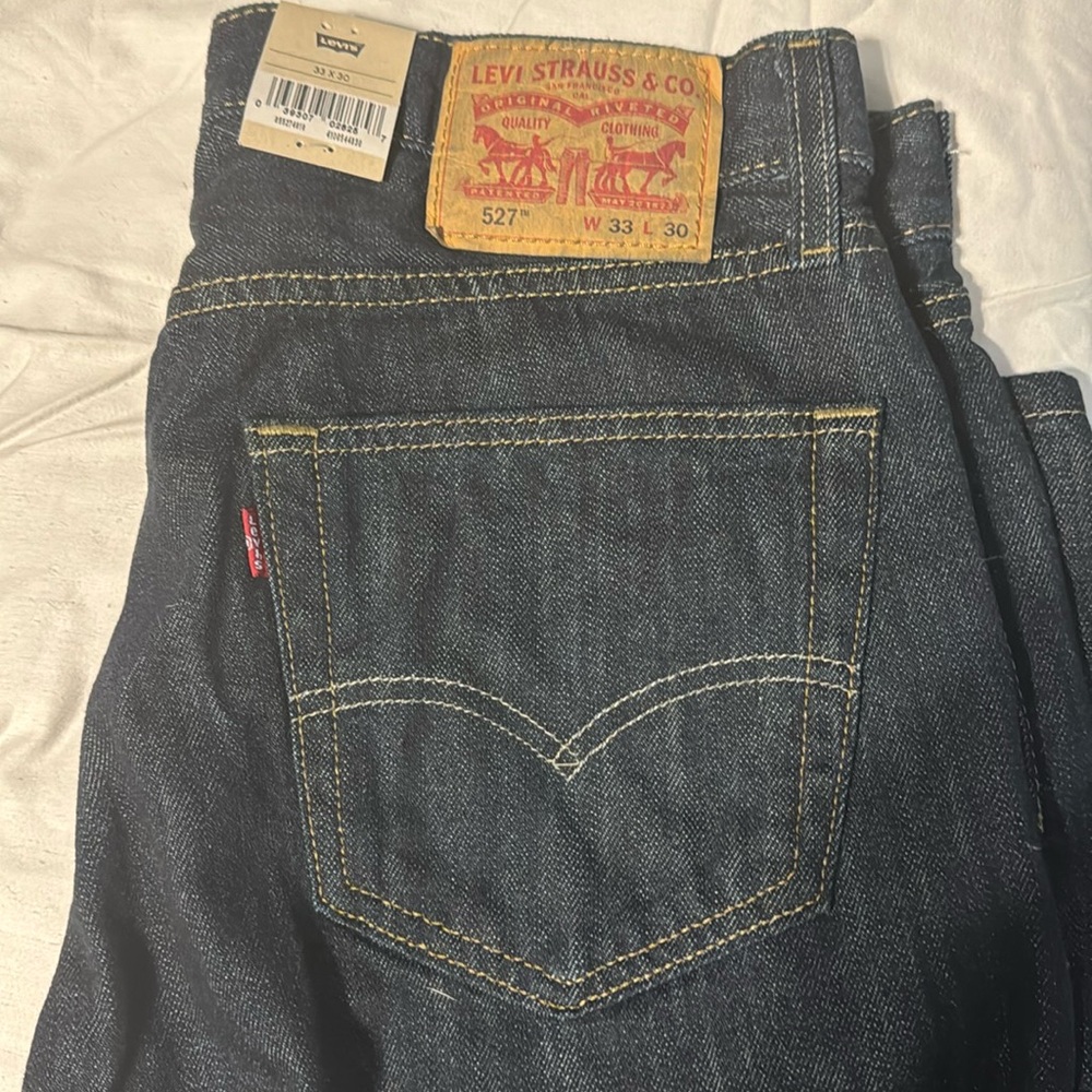 Men’s LEVI’S 527 Slim Bootcut Jean 33/30-NEW!